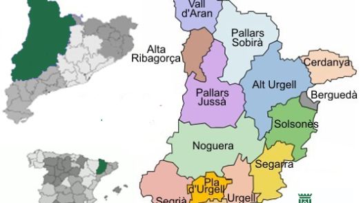 La Diputació de Lleida, amb totes les comarques